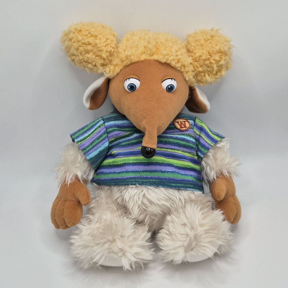 Vintage Wombles Soft Toy 1998 Alderney First Love Plush 90's Soft Toys 14”